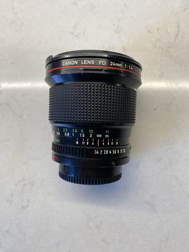 Canon 24mm l - fd, messa