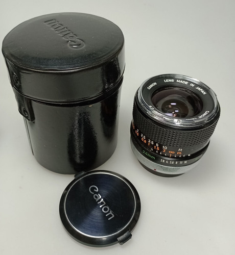 Canon 24mm 8 cromo - fd, f2.8