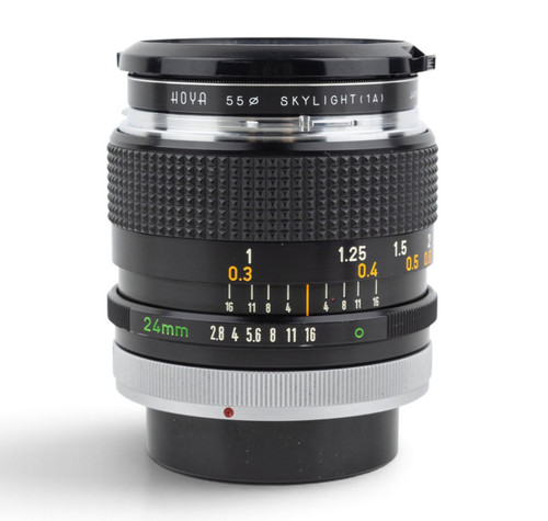 Canon 24mm 8 - 1:2.8, chrome