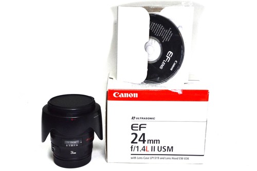Obiettivo canon 24mm - ef, f1.4